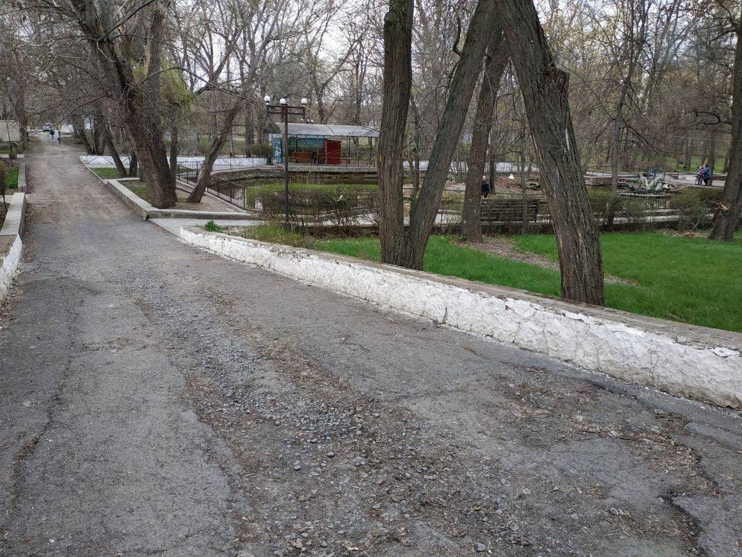 Благоустройство парка культуры и отдыха им. Маяковского в городе Белая Калитва Ростовской области