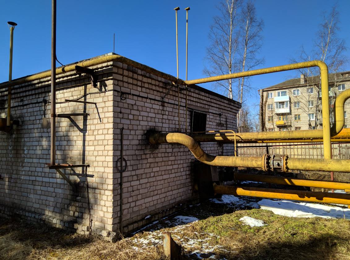 Здание узла учета расхода газа в составе сети газоснабжения на территории ОАО «ТВЗ», расположенное по адресу в г. Торжок, ул. Энгельса, д. 5