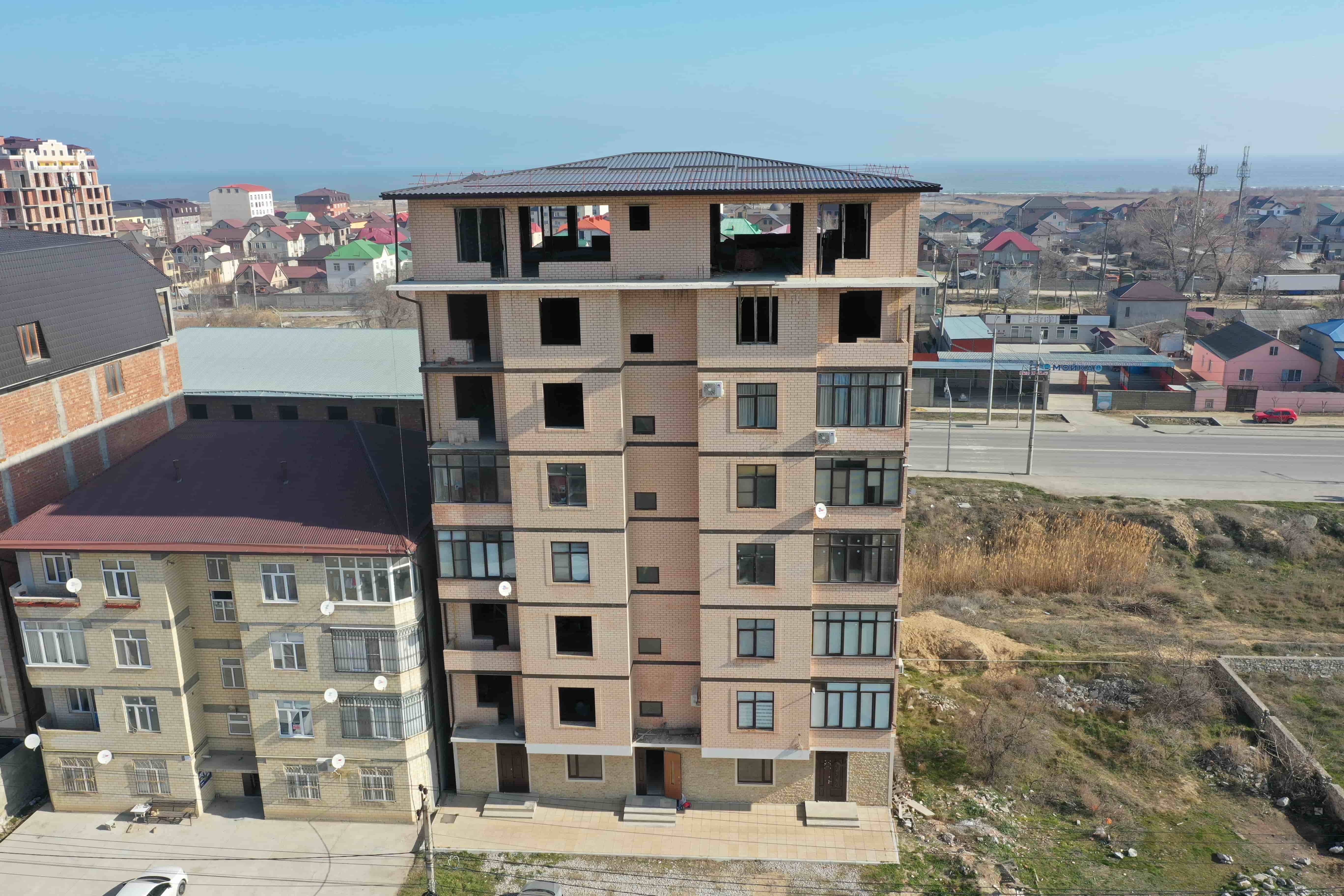 Многоквартирный жилой дом в г.Махачкала, ул. Насрутдинова