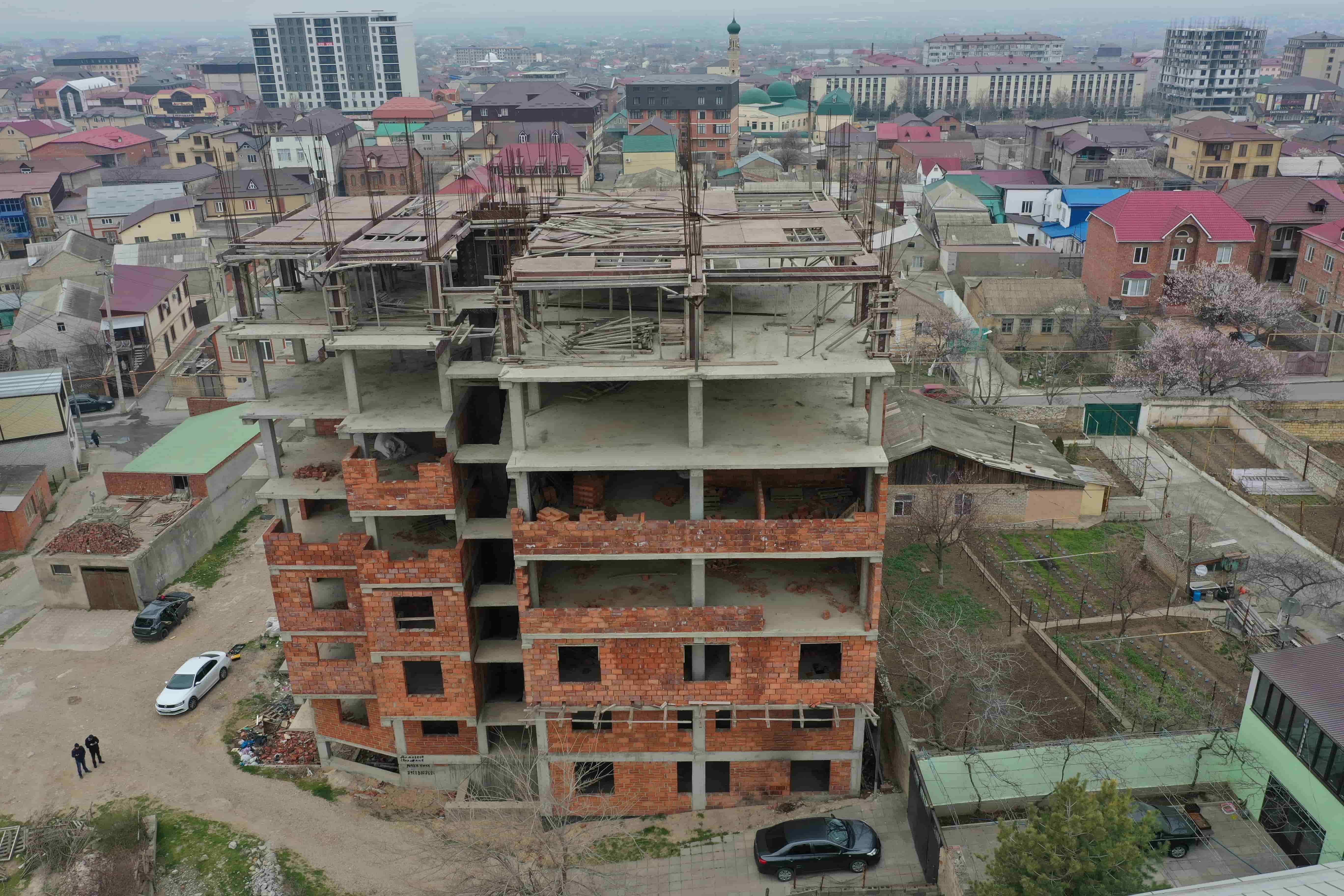 Многоквартирный жилый дом в г. Махачкала, ул. Магистральная, №3