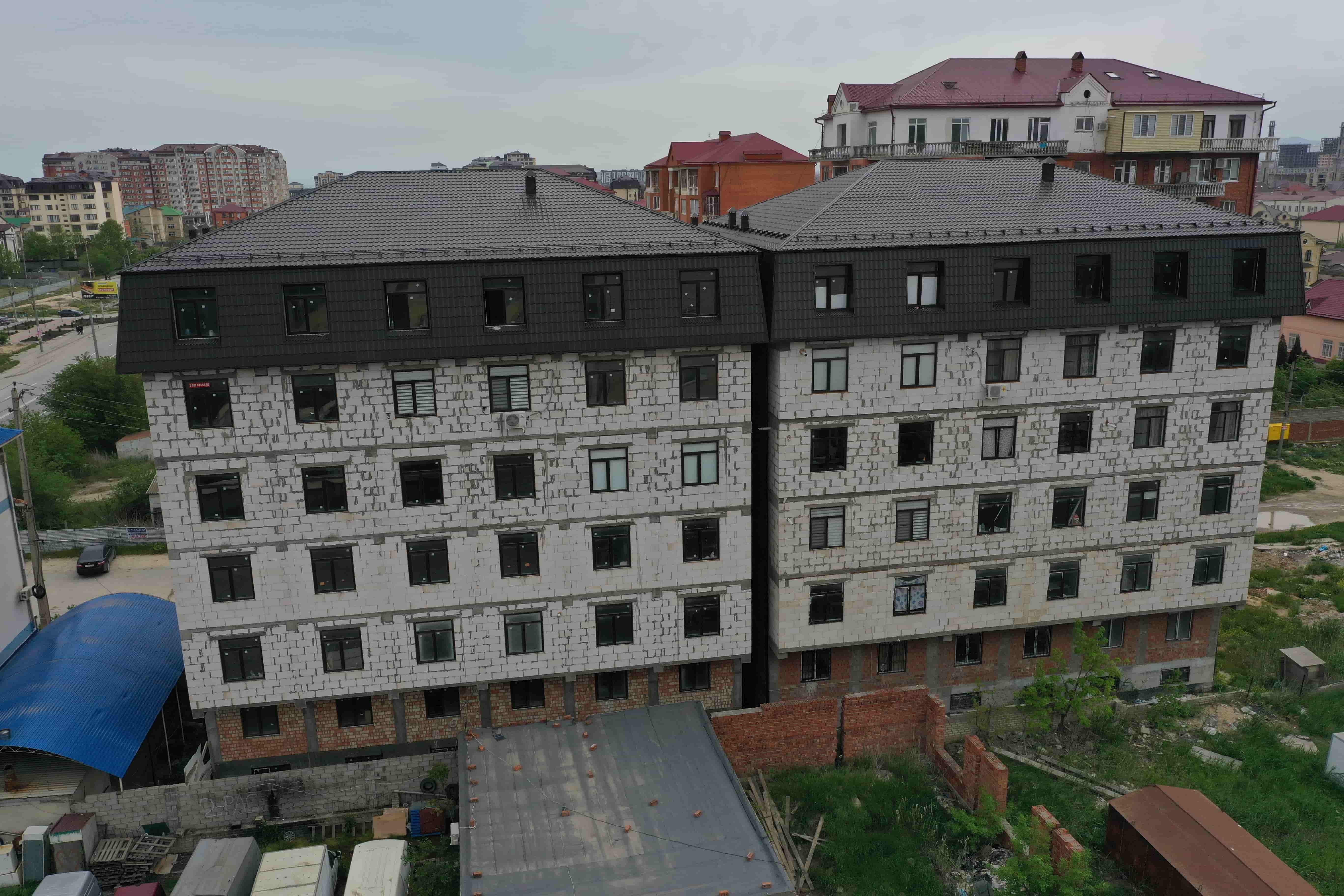 Многоквартирный жилой дом в г.Махачкала, ул. Атланаульская, 6.